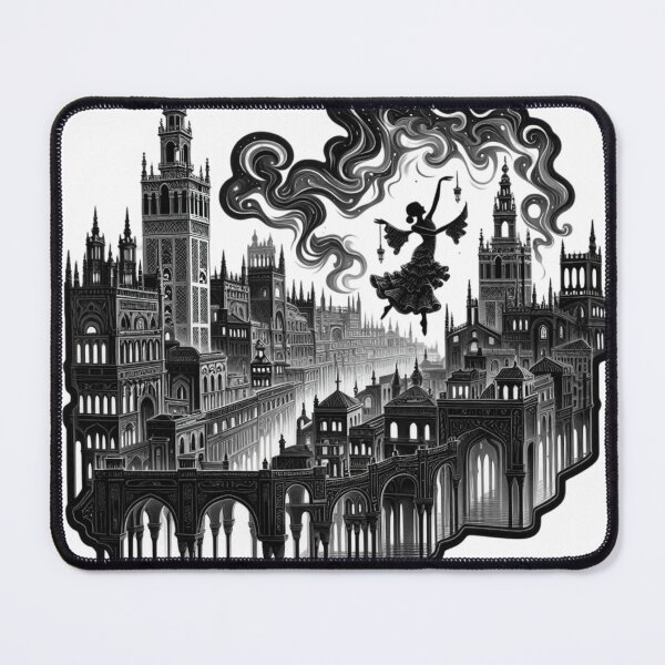 Item preview, Dreamlike Seville Sticker Premium Cool Trendy Best Gift designed and sold by Imaginarium of Chaos falcon88 .