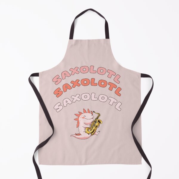 Item preview, "Saxolotl – The Cutest Kawaii Axolotl Jamming Out! designed and sold by La Loca.