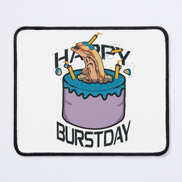 Item preview, Happy Birthday Alien designed and sold by ScribbleCow.
