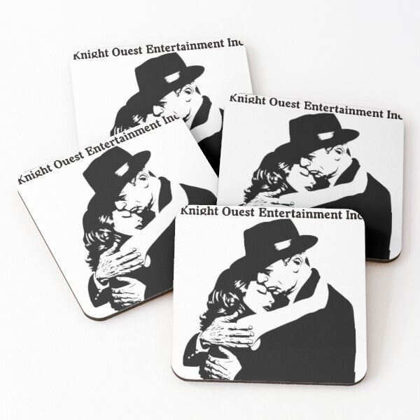 Item preview, Silhouette Embrace - Bogie & Bacall: The Movie. designed and sold by BOGIEANDBACALL.