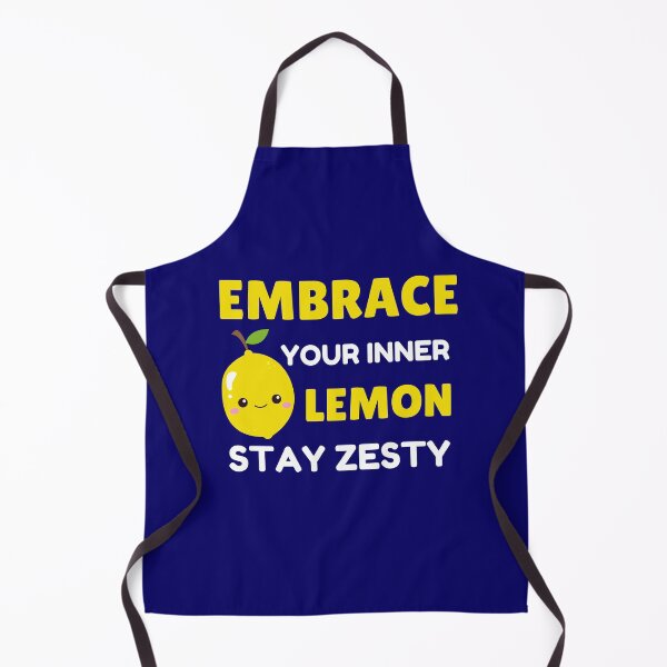 Item preview, Embrace Your Inner Lemon Stay Zesty Funny Fruit Pun designed and sold by StudioTina.