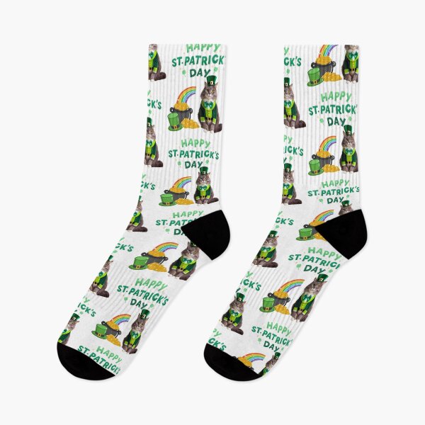Item preview, Lucky Domestic American Longhair Cat – St. Patrick’s Day Leprechaun designed and sold by Fredster1966.