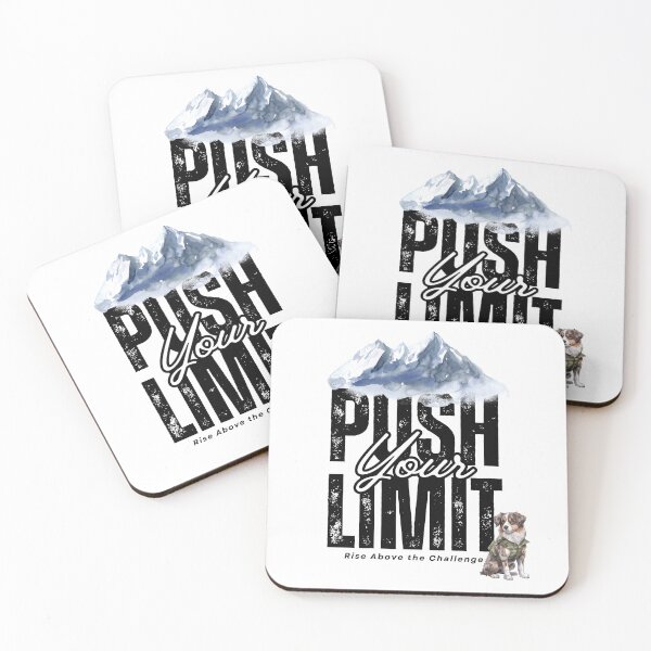 Item preview, Push Your Limit Rise Above The Challenge designed and sold by AussieMomma.