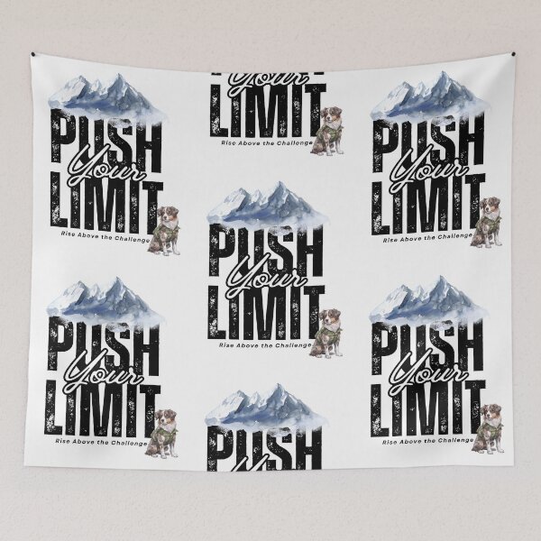 Item preview, Push Your Limit Rise Above The Challenge designed and sold by AussieMomma.