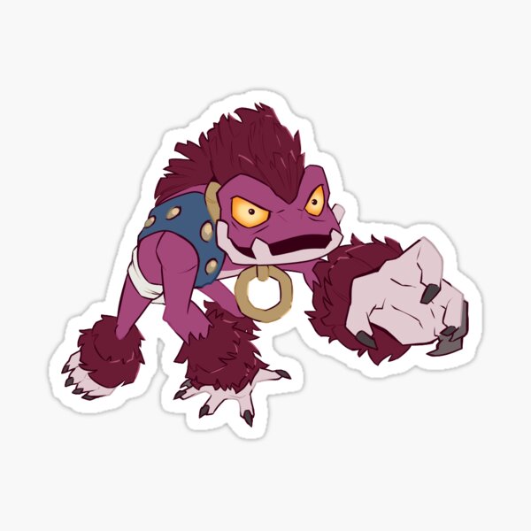 Item preview, Jak and Daxter Lurker Sticker designed and sold by WatchrsWorkshop.