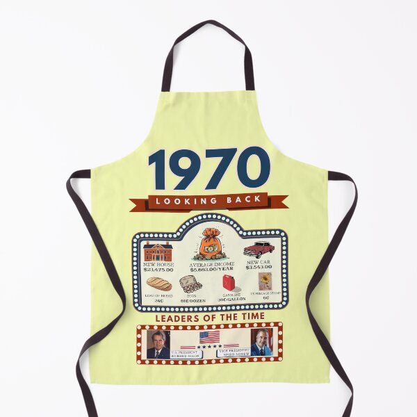 Item preview, 1970 Vintage Price Comparison - A Look Back at Housing, Income, and Everyday Costs - Retro U.S. History Design designed and sold by ETOemporium.