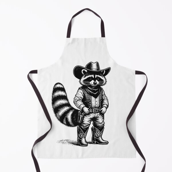 Item preview, Trash Panda Outlaw – Raccoon Cowboy T-Shirt designed and sold by MTeesGA.