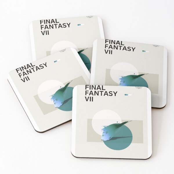 Item preview, Final Fantasy 7 logo designed and sold by jacksonbutler.
