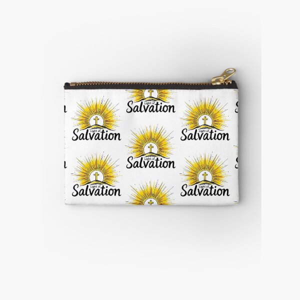Item preview, Light of Salvation - Christian Faith Based Inspirational Typography Design designed and sold by Redblackman.