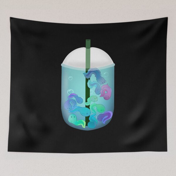 Item preview, Tadpole boba tea designed and sold by ArtsyEmmery.