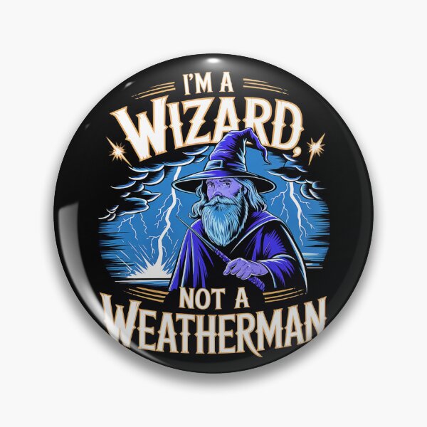 Item preview, I'm A Wizard Not A Weatherman  designed and sold by SteezeeStore.