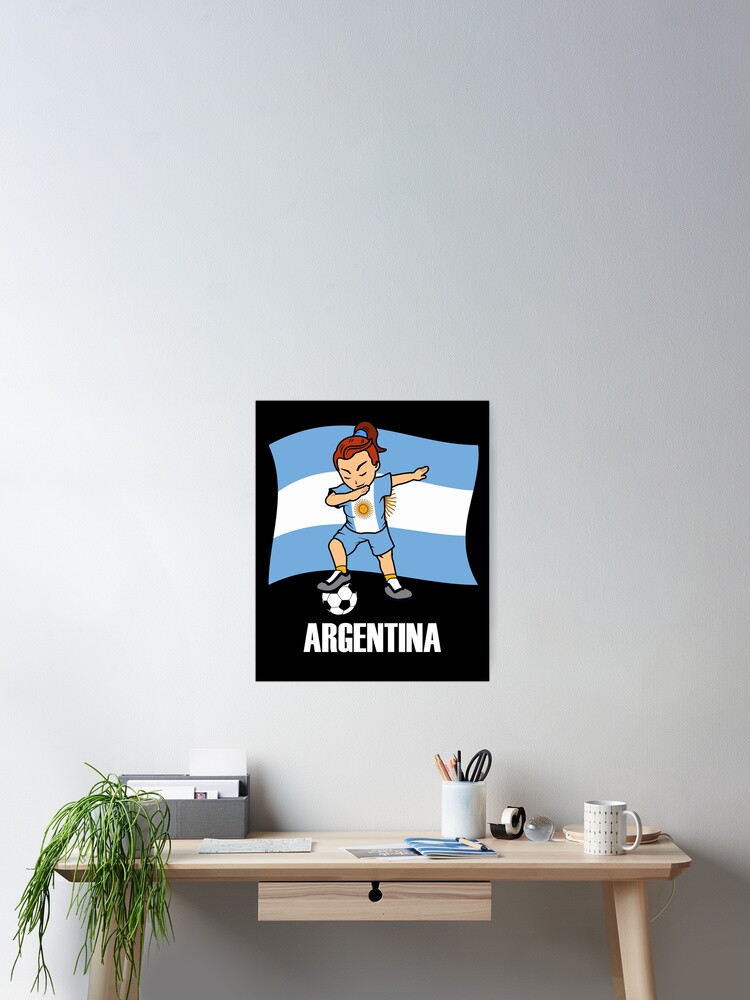 Dabbing Soccer Argentina Jersey Shirt - Argentinian Football Dabbing Soccer Argentina Jersey Shirt - Argentinian Football