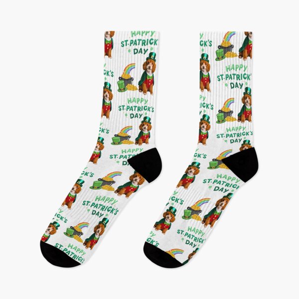 Item preview, Lucky Red Toy Poodle Leprechaun – St. Patrick’s Day Delight designed and sold by Fredster1966.