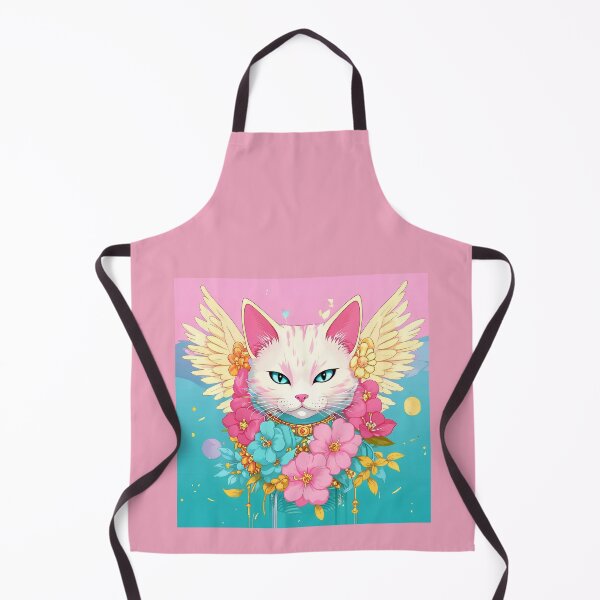 Item preview, Cat angel among roses. designed and sold by Natalia-Vlad.