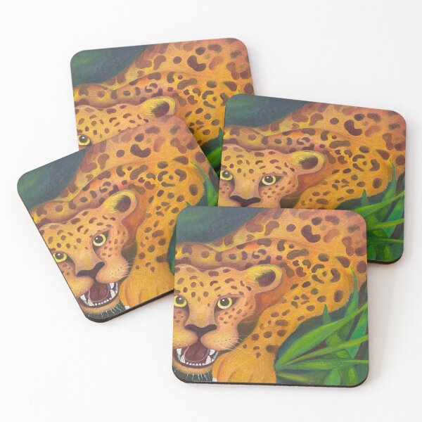 Item preview, Ferocious Leopard! designed and sold by LederhosArt.