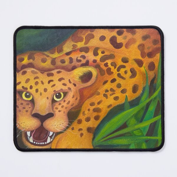 Item preview, Ferocious Leopard! designed and sold by LederhosArt.