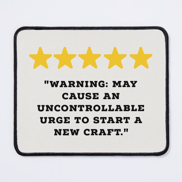 Item preview, DIY Crafter/DIY lover Reviews Funny 5 Star Review #4 designed and sold by Jollys-ArtShop.