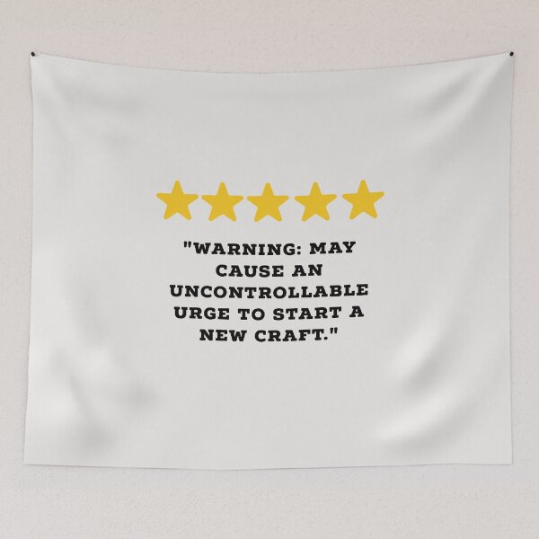 Item preview, DIY Crafter/DIY lover Reviews Funny 5 Star Review #4 designed and sold by Jollys-ArtShop.