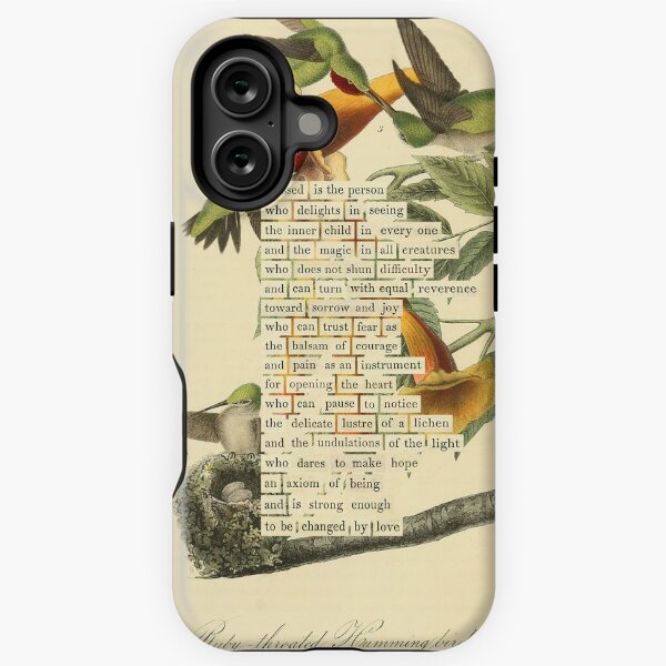 Item preview, Bird Divination: Ruby-throated Hummingbird (almanacofbirds.org) designed and sold by mariapopova.