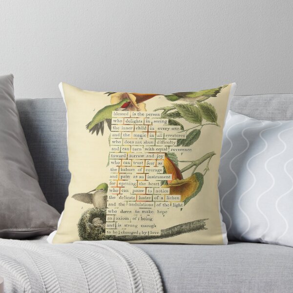 Item preview, Bird Divination: Ruby-throated Hummingbird (almanacofbirds.org) designed and sold by mariapopova.
