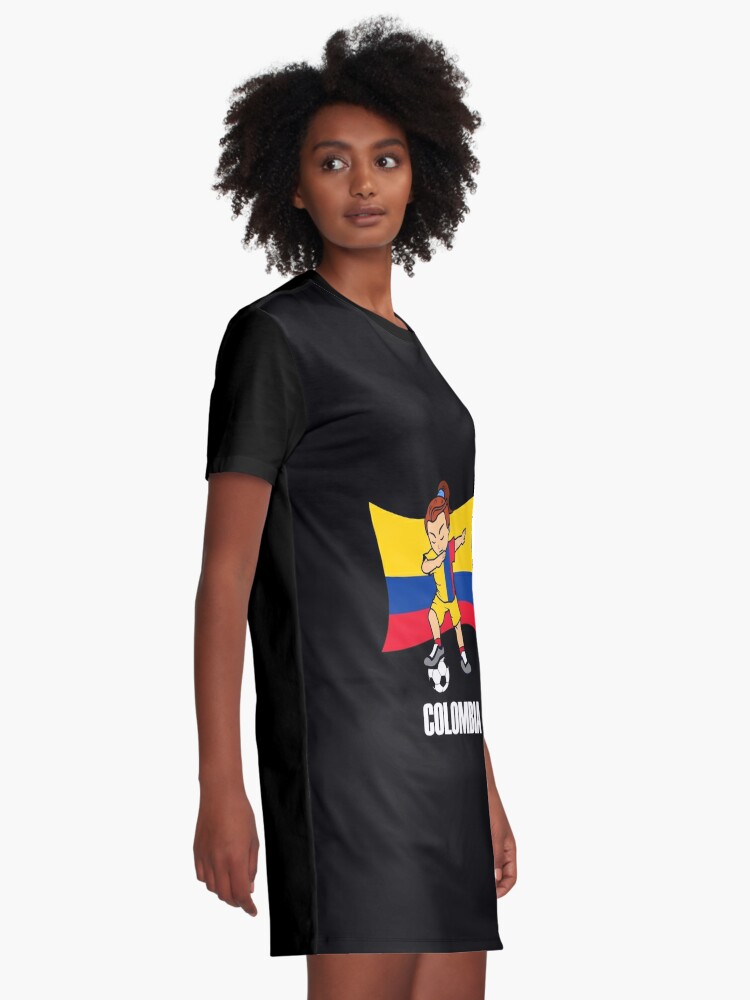 Dabbing Soccer Girl Brazil Soccer Jersey Shirt Brazil Flag Essential T- Shirt for Sale by CreativeStrike