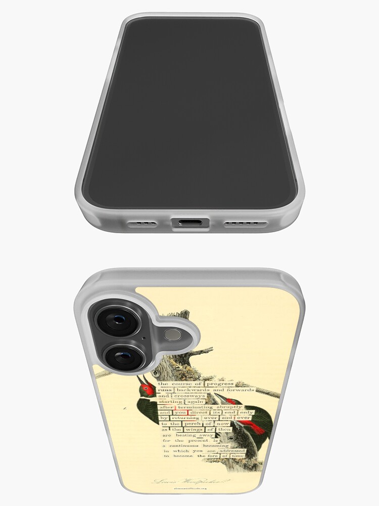 Thumbnail 3 of 5, iPhone Case, Bird Divination: Lewis's Woodpecker (almanacofbirds.org) designed and sold by mariapopova.