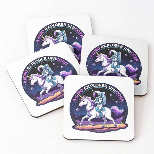 Item preview, Astro Explorer Unicorn designed and sold by zoughlal.