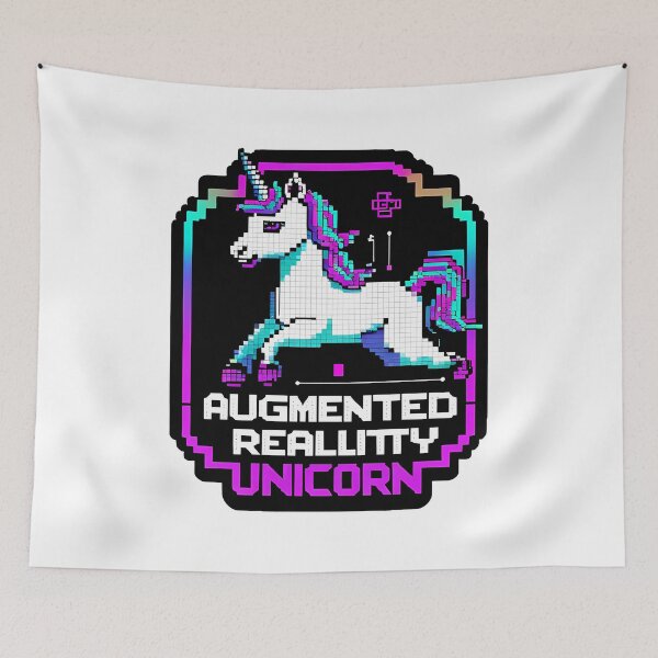 Item preview, Augmented Reality Unicorn designed and sold by zoughlal.
