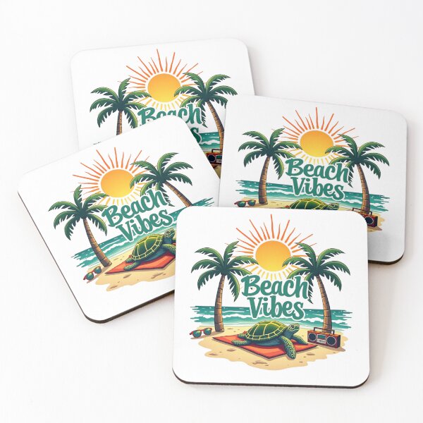 Item preview, Beach Vibes Turtle designed and sold by VDprinting.