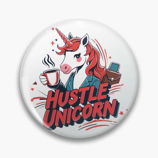 Item preview, Hustle Unicorn designed and sold by zoughlal.