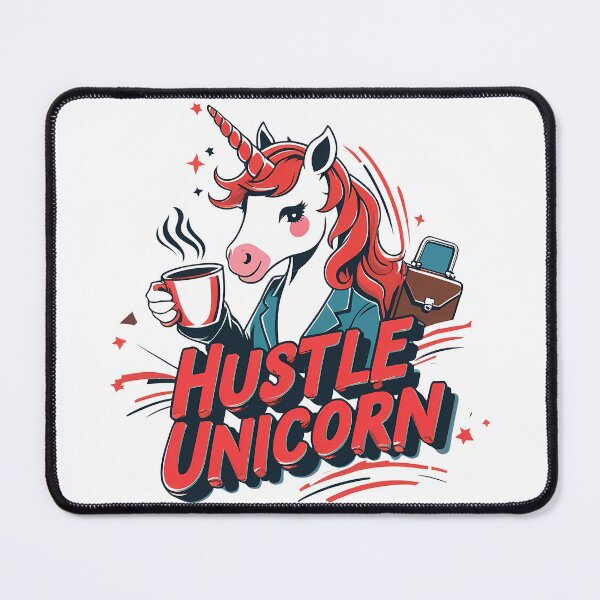 Item preview, Hustle Unicorn designed and sold by zoughlal.
