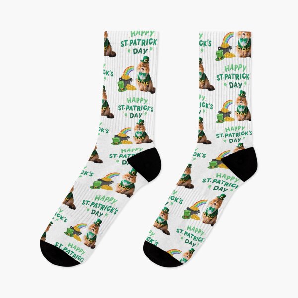 Item preview, Lucky Persian Cat Leprechaun – St. Paddy's Day Charm designed and sold by Fredster1966.