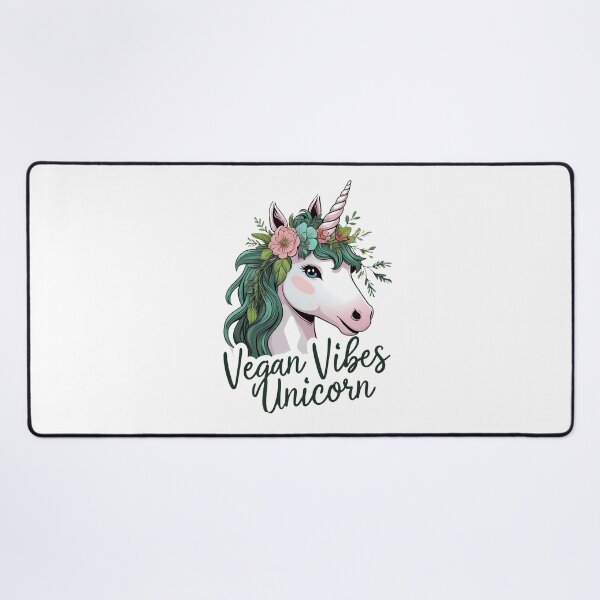Item preview, Vegan Vibes Unicorn designed and sold by zoughlal.