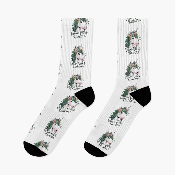Item preview, Vegan Vibes Unicorn designed and sold by zoughlal.