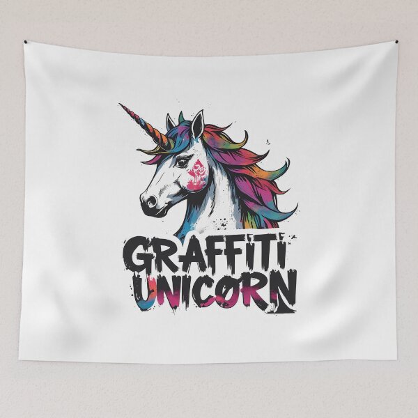 Item preview, Graffiti Unicorn designed and sold by zoughlal.