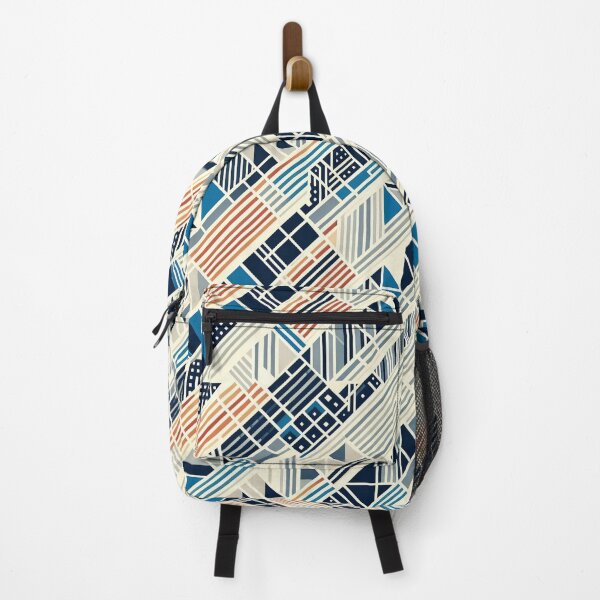 Item preview, Geometric Shapes in a Diagonal Stripe Pattern designed and sold by whatcolorisrain.