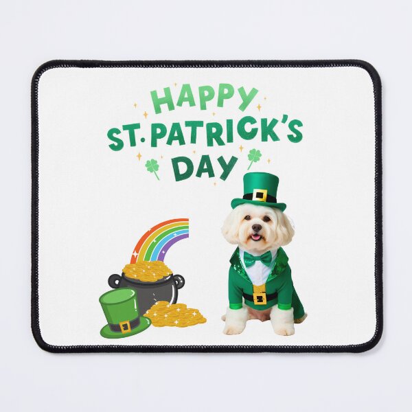 Item preview, Lucky Maltipoo Leprechaun – St. Patrick’s Day Magic designed and sold by Fredster1966.