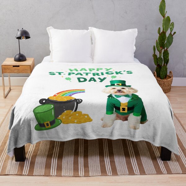 Item preview, Lucky Maltipoo Leprechaun – St. Patrick’s Day Magic designed and sold by Fredster1966.