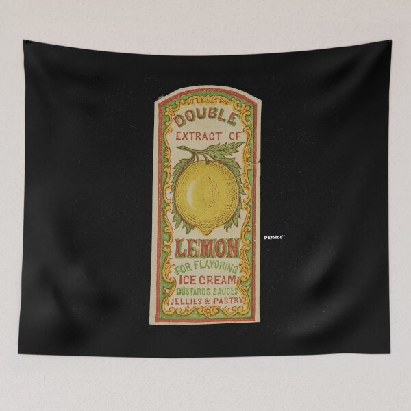 Item preview, Vintage Double Lemon Extract Poster - dePace' designed and sold by mrpropcake.