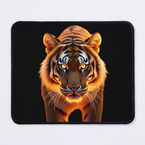Item preview, Fiery Gaze of the Bengal Tiger designed and sold by Dakson Design - Fantasy Art.