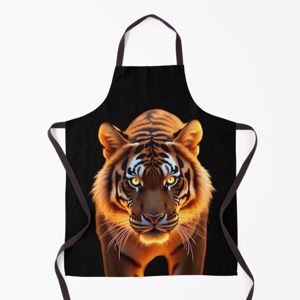 Item preview, Fiery Gaze of the Bengal Tiger designed and sold by Dakson Design - Fantasy Art.
