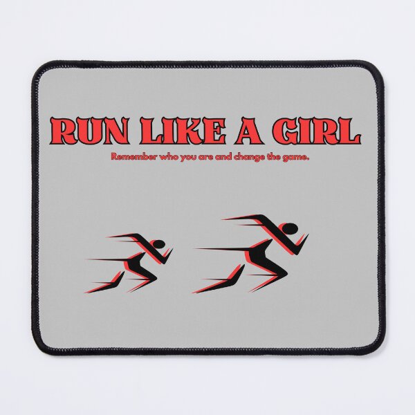 Item preview, Run like a girl designed and sold by Monkey204.