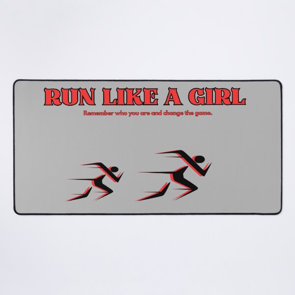 Item preview, Run like a girl designed and sold by Monkey204.