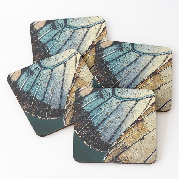 Item preview, butterfly wing colour blue yellow zoom nature dejco.art domin designed and sold by dejco.art.