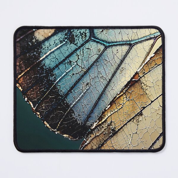 Item preview, butterfly wing colour blue yellow zoom nature dejco.art domin designed and sold by dejco.art.