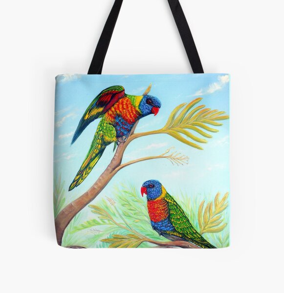 Rainbow Days All Over Print Tote Bag
