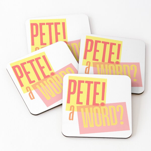 Item preview, Pete! A Word? designed and sold by maraudingelf.