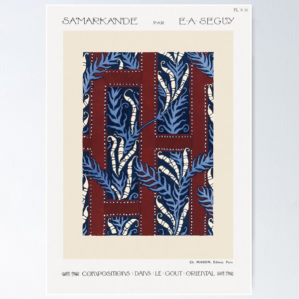 Item preview, E.A SEGUY 31 designed and sold by SHAMPAIN-ART-CO.