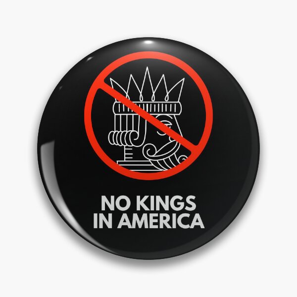 Item preview, No Kings in the USA America Say No King designed and sold by SZPdezigns.