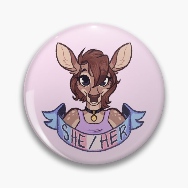 Item preview, She / Her Deer designed and sold by HenryJDoe.